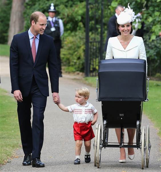 Princess Charlotte is christened